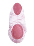 Little Girls Pink Satin Sequin Bow Detail Ballet Shoes 6-10 Toddler - SophiasStyle.com